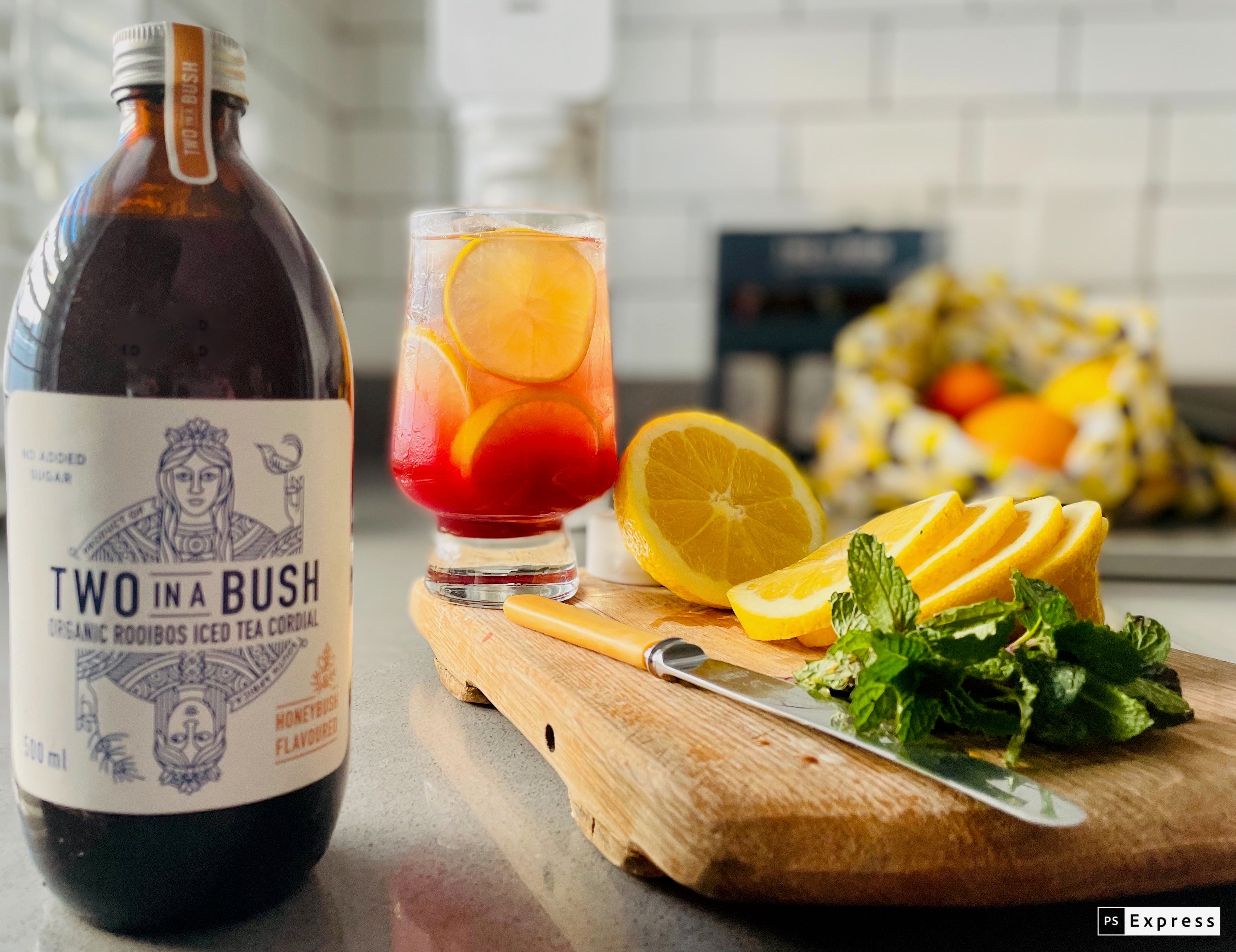 Two In A Bush Honeybush Lemon Rooibos Cordial | 500 ml
