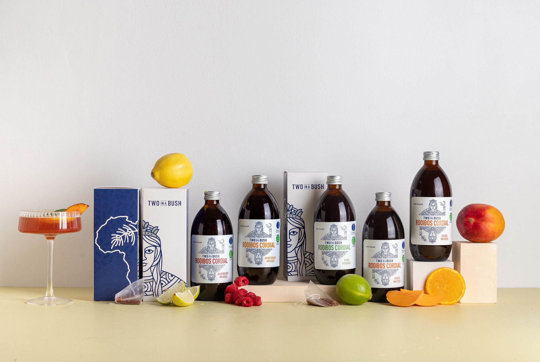 Two In A Bush Rooibos Cordial | Single Gift Pack | 500ml