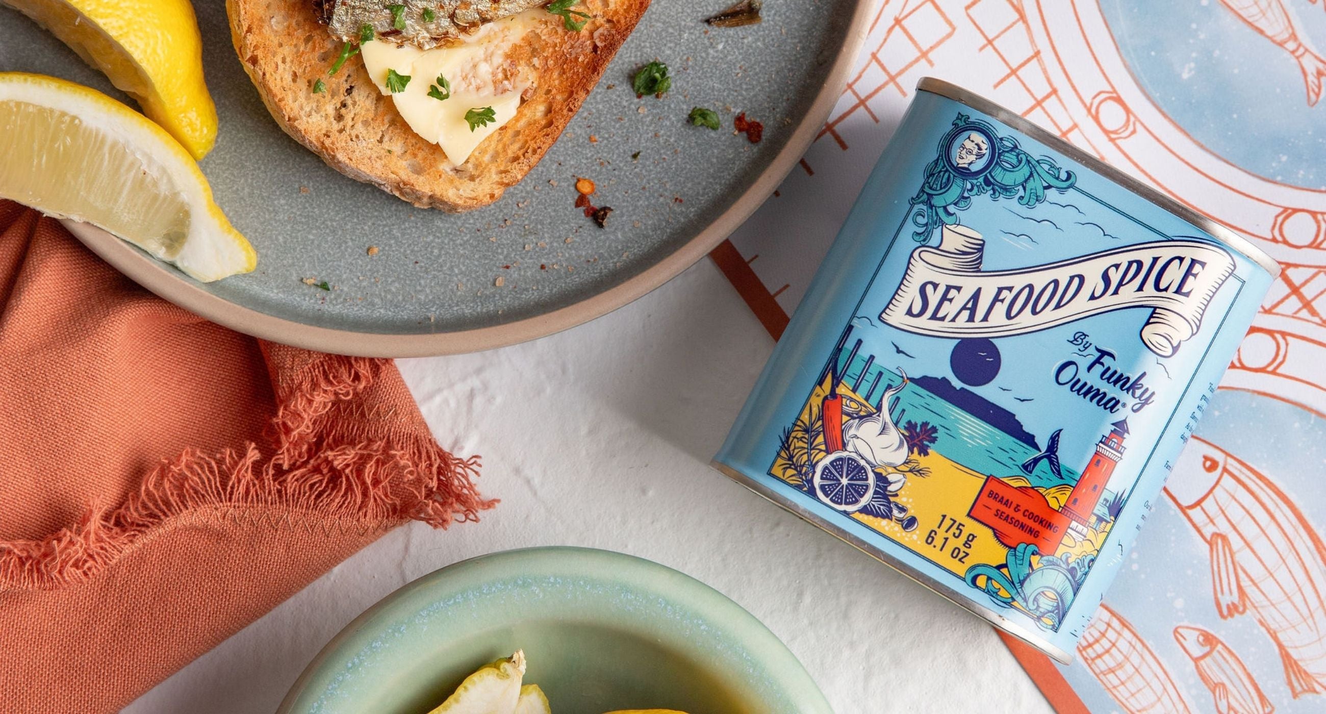 Seafood Spice Tin 250ml