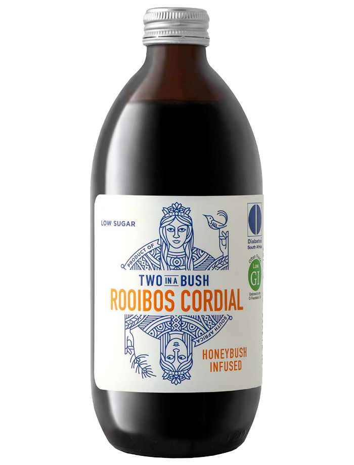 Two In A Bush Honeybush Lemon Rooibos Cordial | 500 ml
