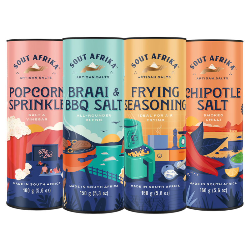 Spice Up Your Kitchen: 4-Shaker Flavor Bundle!