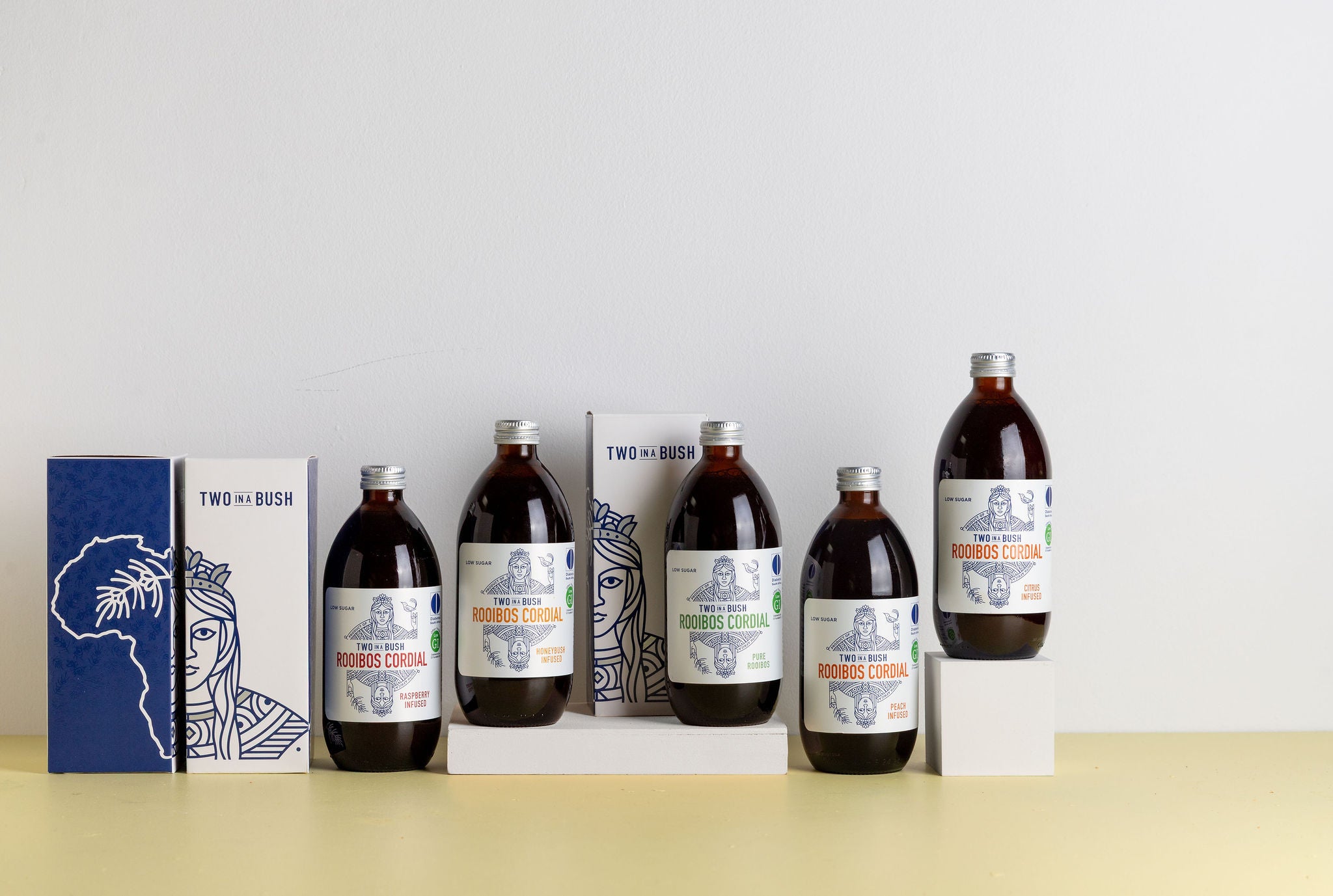 Two In A Bush Rooibos Cordial | Single Gift Pack | 500ml